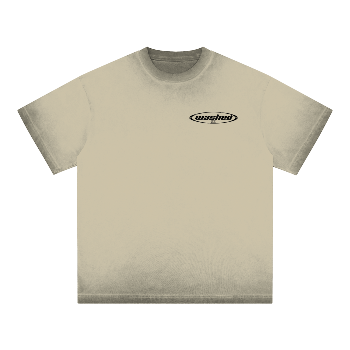 Reverse Dyed Loose Cotton T-Shirt