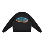 Boardle Mock-Neck Crew Sweatshirt