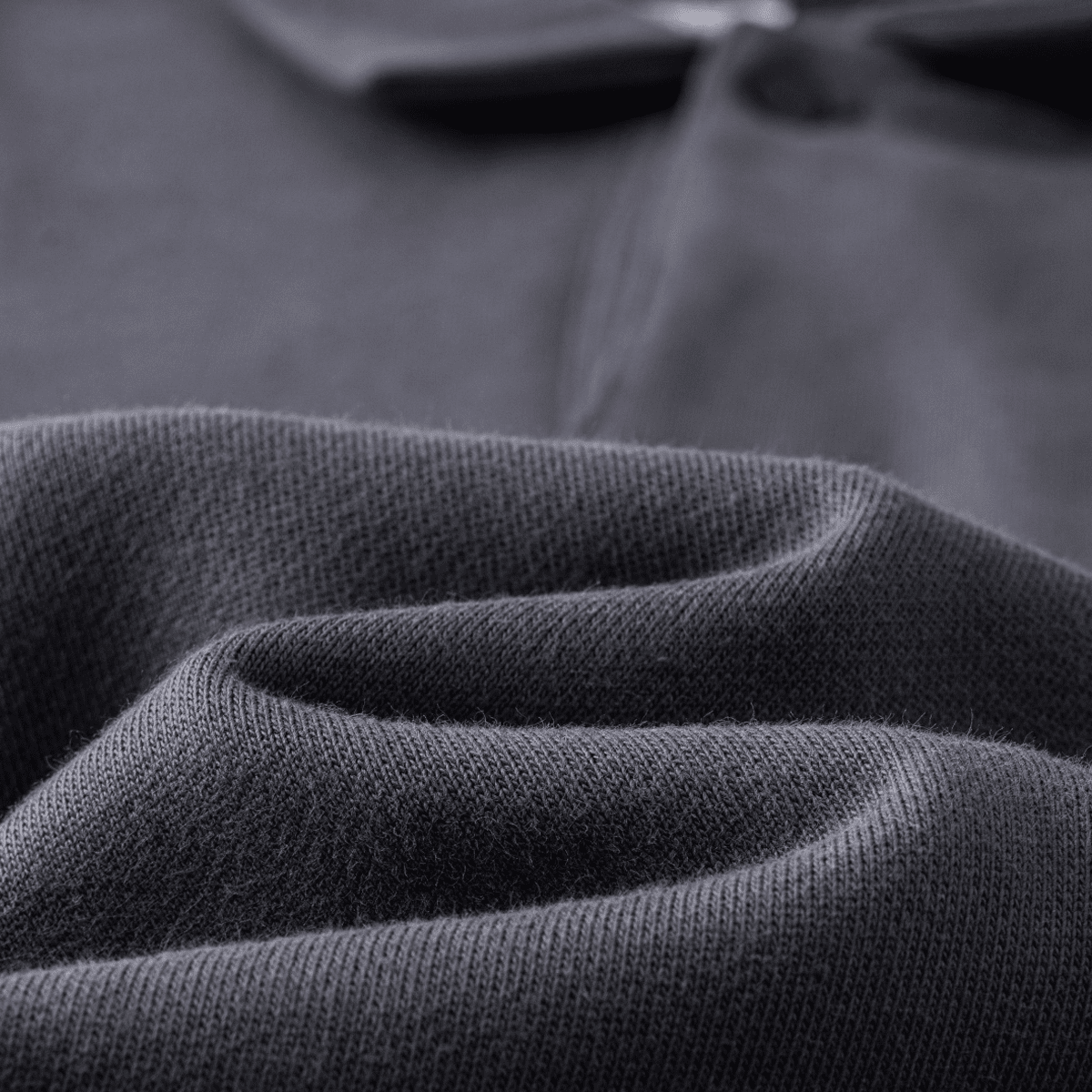 SS Half-Placket Polo Collar Sweatshirt