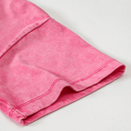 Sunwashed Cropped Crewneck T