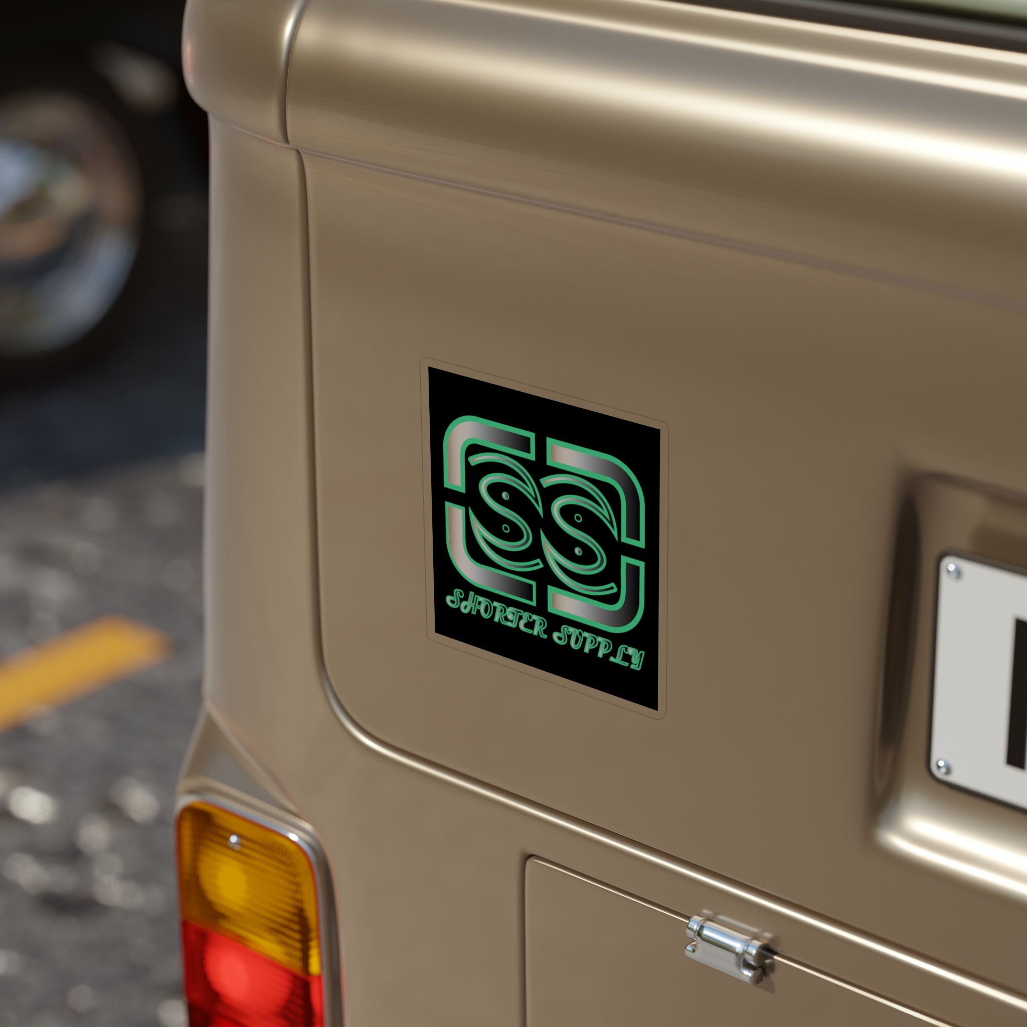 Shorter Supply Logo Sticker — Die-Cut Outdoor Vinyl