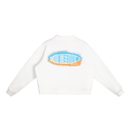 Boardle Mock-Neck Crew Sweatshirt