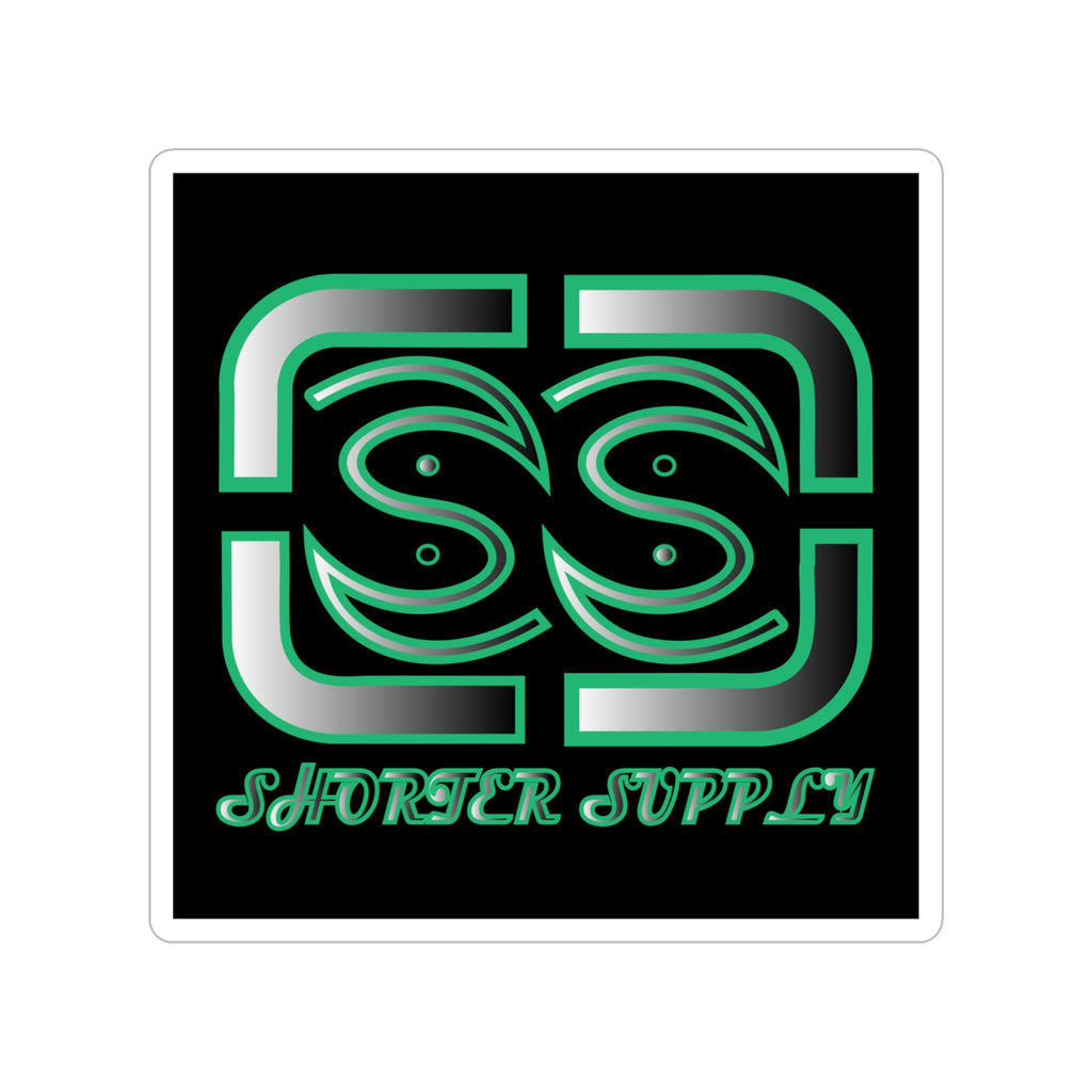 Shorter Supply Logo Sticker — Die-Cut Outdoor Vinyl