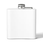 Stainless Steel Flask - Shorter Supply Design 6oz -Short Supply