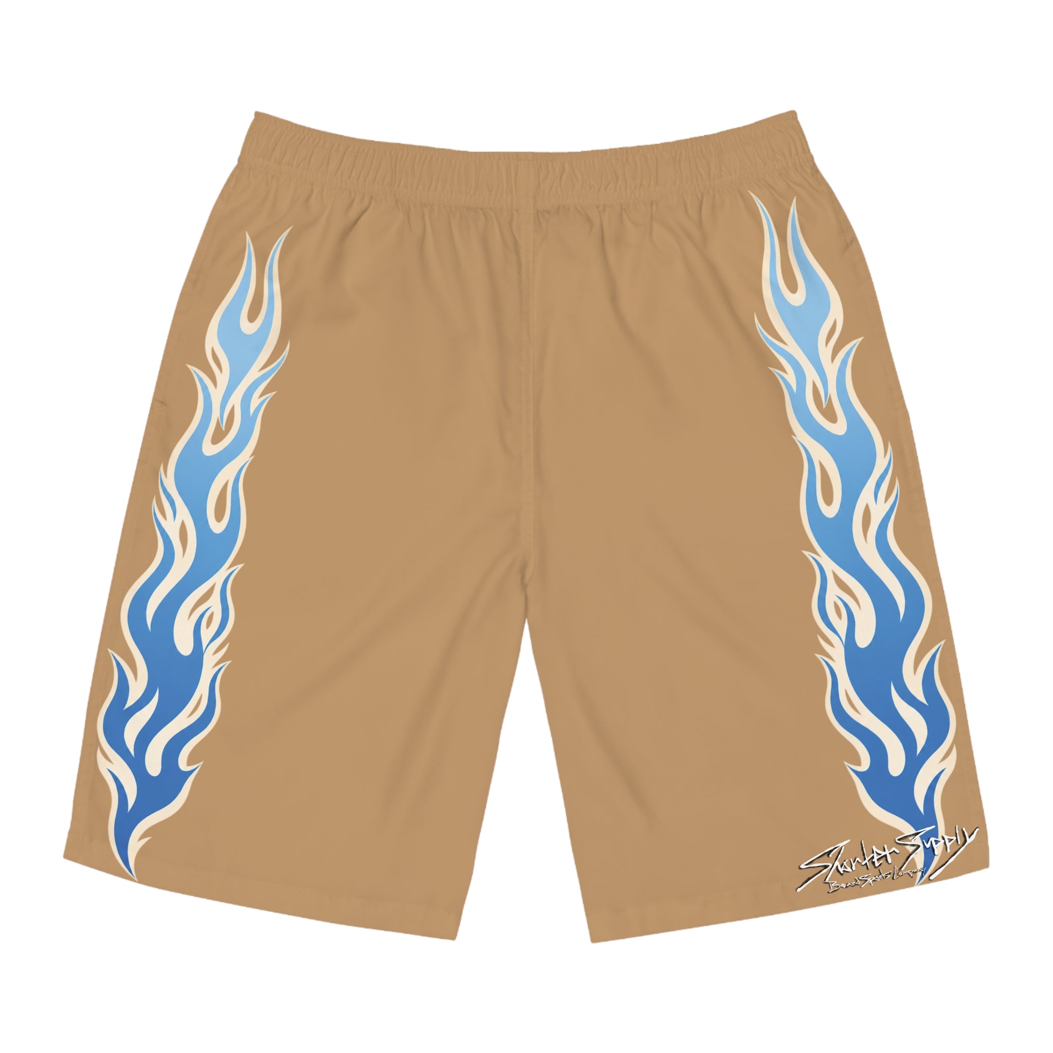 Flame Stripe Board Shorts