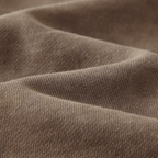 Washed Raw-Edge Cropped Crewneck SS（380GSM）