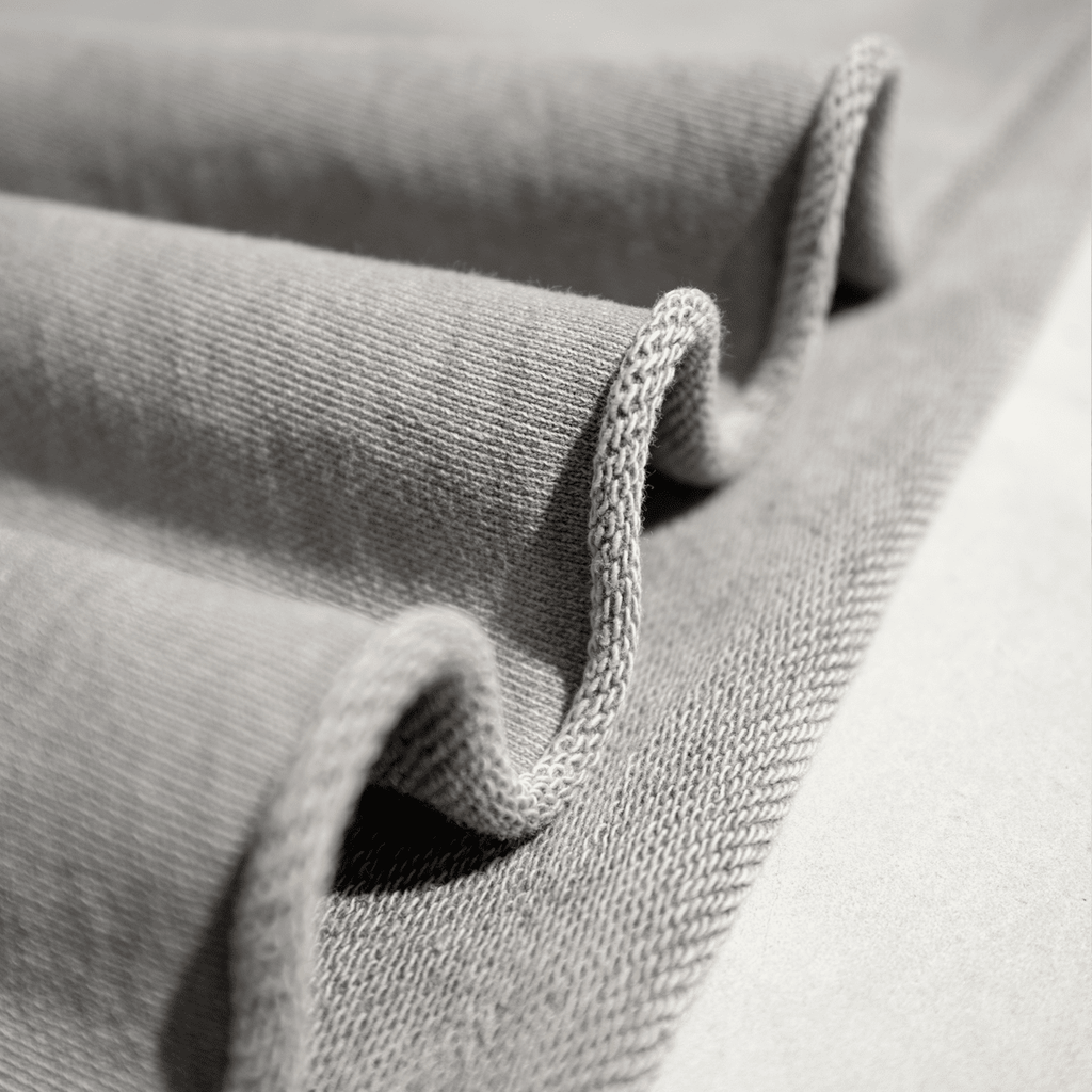 Washed Raw-Edge Cropped Crewneck SS（380GSM）