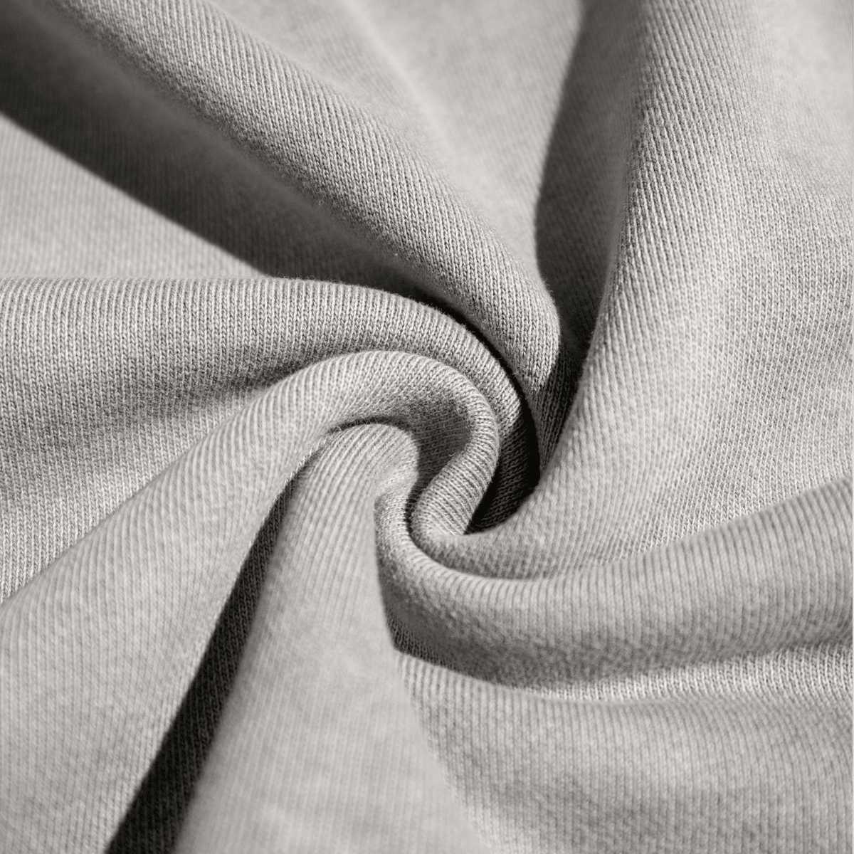 Washed Raw-Edge Cropped Crewneck SS（380GSM）