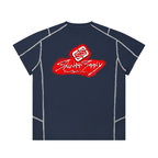 Unisex Contrast Stitch  Regular Fit T-Shirt