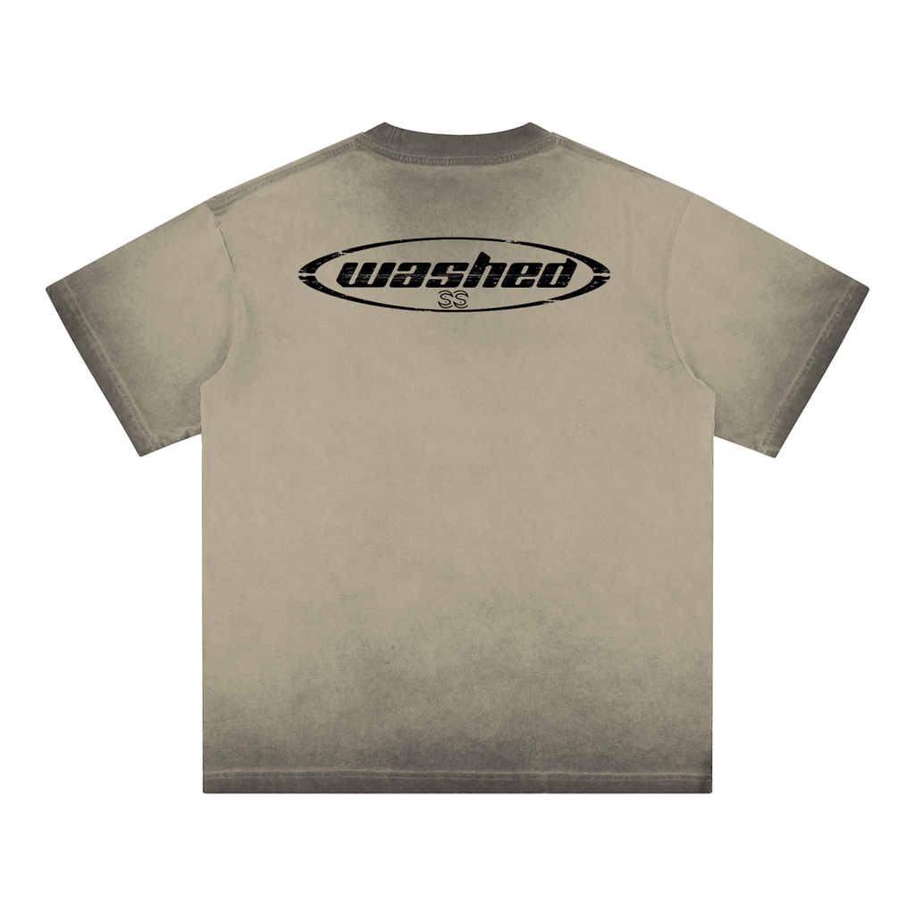 Reverse Dyed Loose Cotton T-Shirt