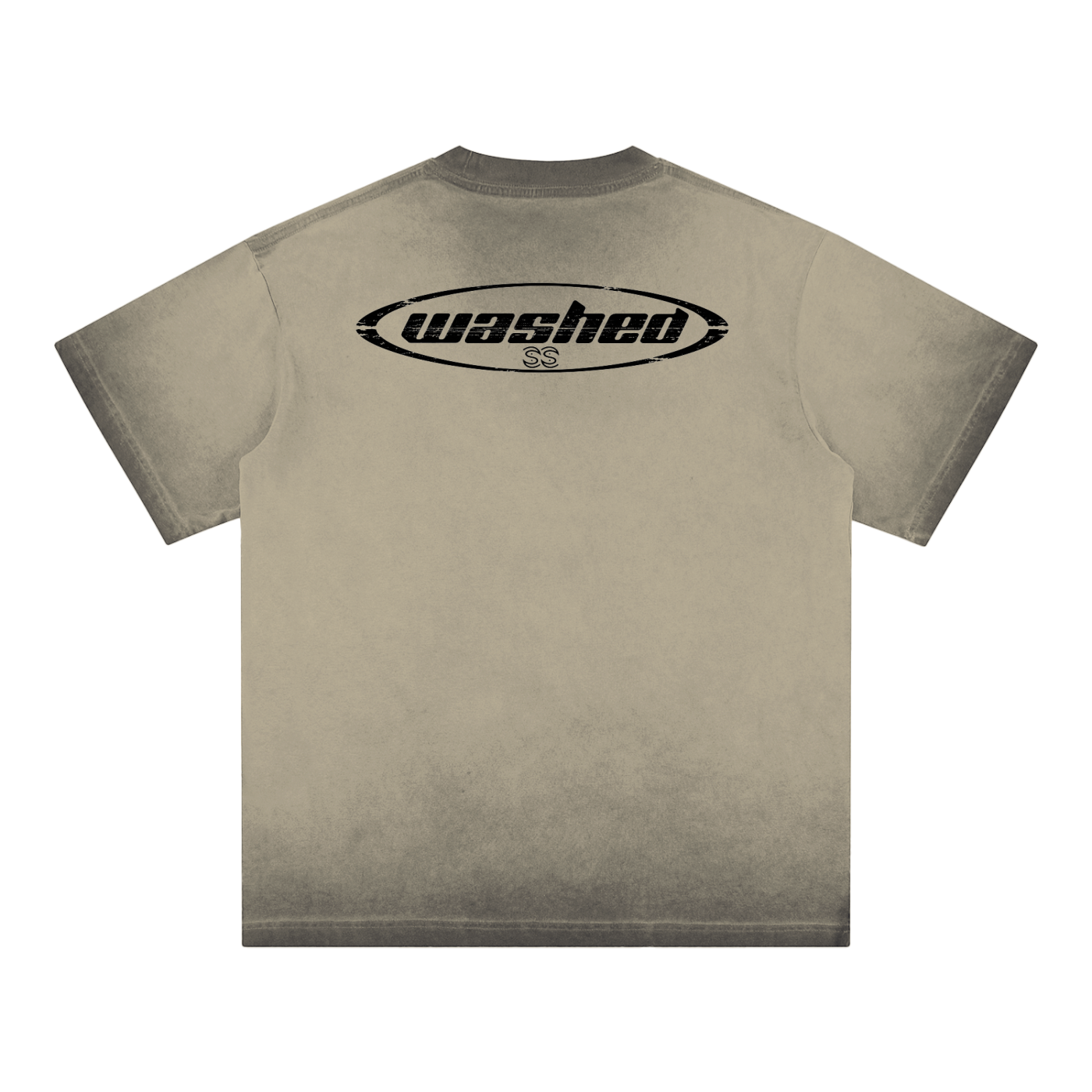 Reverse Dyed Loose Cotton T-Shirt