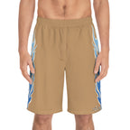 Flame Stripe Board Shorts