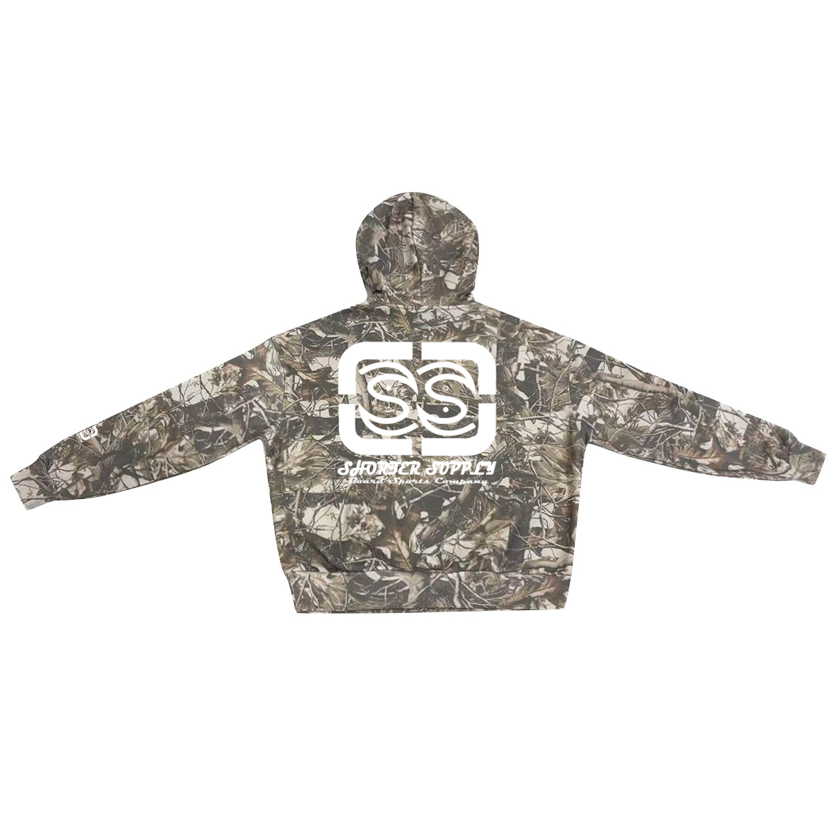 Unisex 100% Cotton SS Camo Hoodie（400GSM）