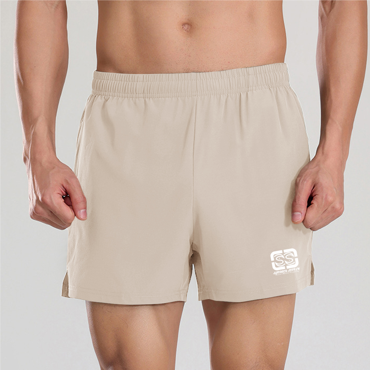 SS x Lulu quick-dry sports shorts