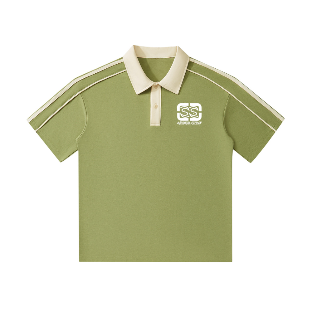 Unisex SS Collar Short-Sleeve Polo Shirt（240GSM）
