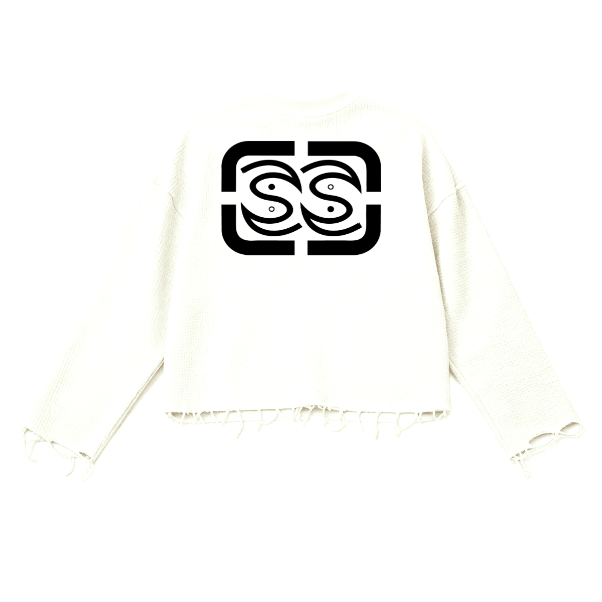 Unisex Waffle Cropped T SS(290G)