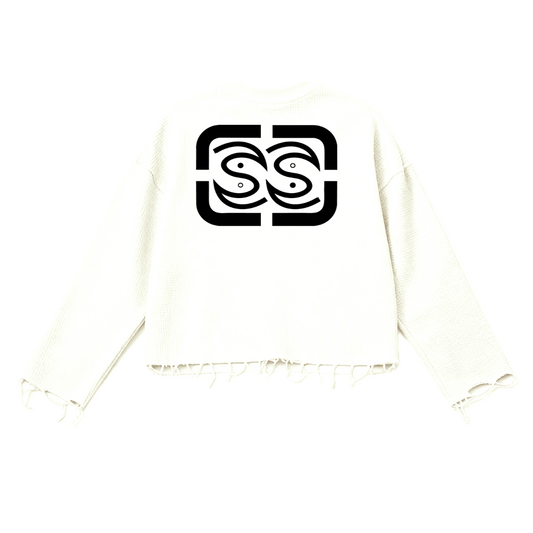 Unisex Waffle Cropped T SS(290G)