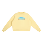 BoardSpray Mock-Neck Crew Sweatshirt