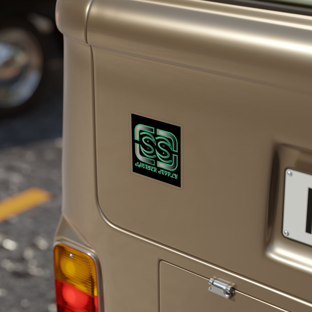 Shorter Supply Logo Sticker — Die-Cut Outdoor Vinyl