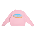 BoardSpray Mock-Neck Crew Sweatshirt