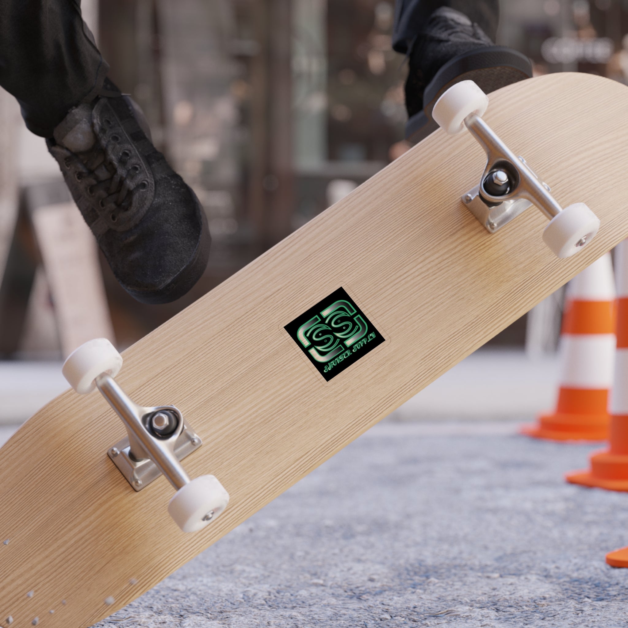 Shorter Supply Logo Sticker — Die-Cut Outdoor Vinyl