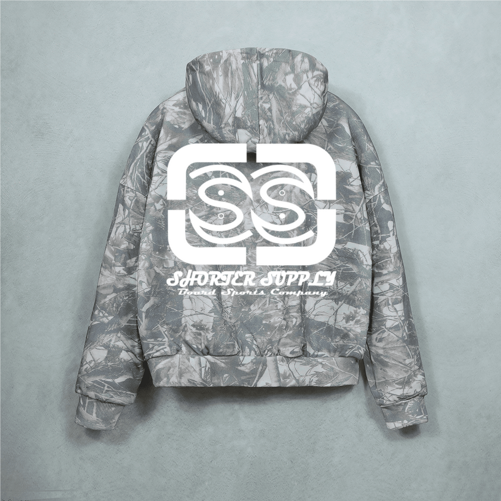100% Cotton Heavyweight Camo Hoodie（400GSM）