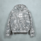 100% Cotton Heavyweight Camo Hoodie（400GSM）