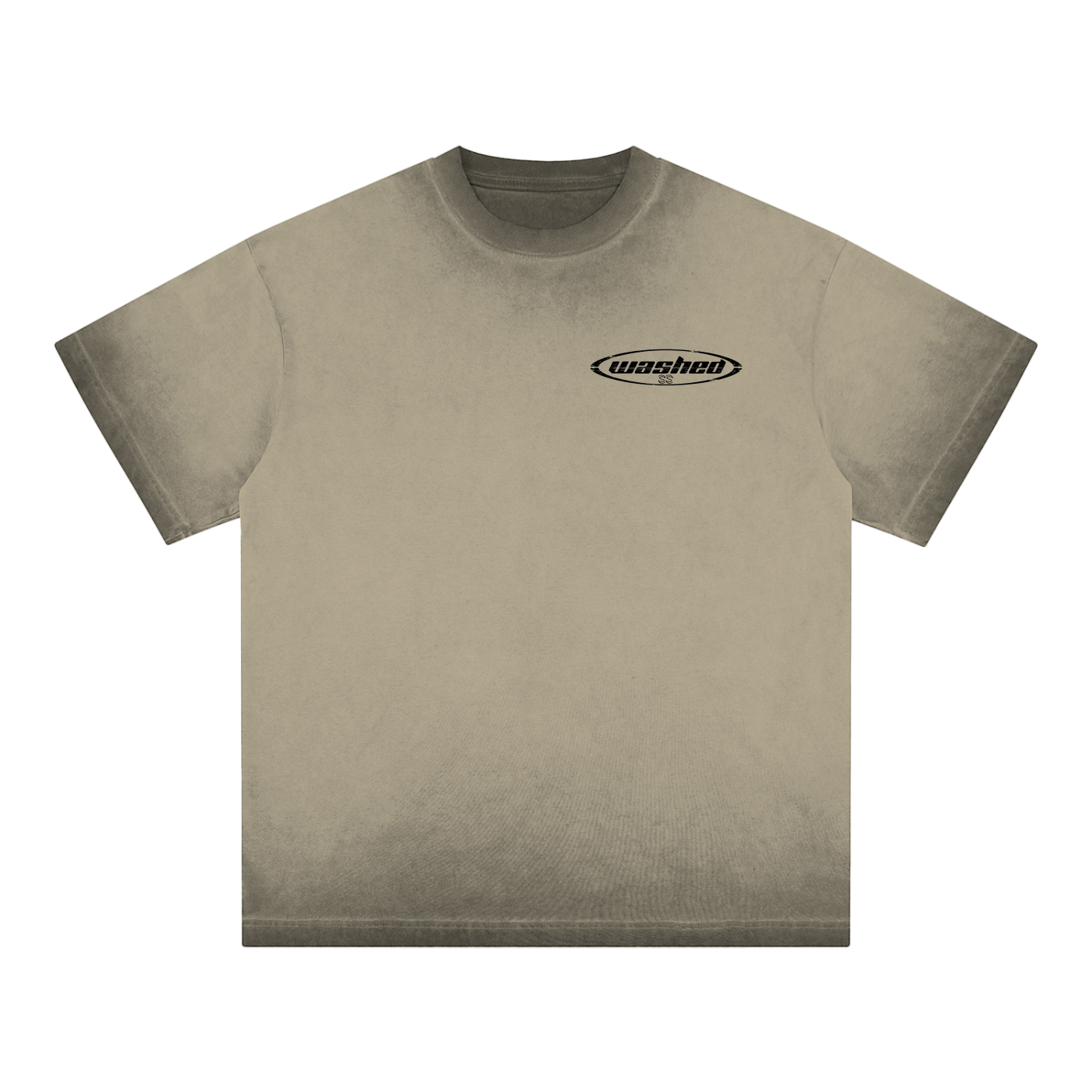 Reverse Dyed Loose Cotton T-Shirt