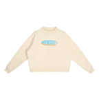 Boardle Mock-Neck Crew Sweatshirt