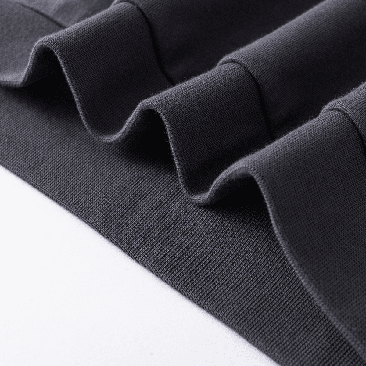 SS Half-Placket Polo Collar Sweatshirt