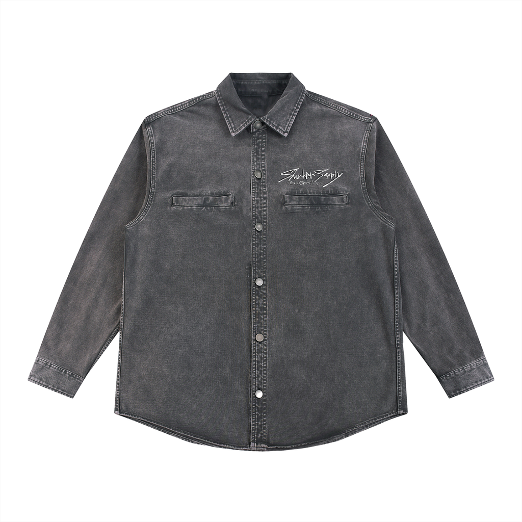 Denim Vintage Washed Heavyweight Jacket