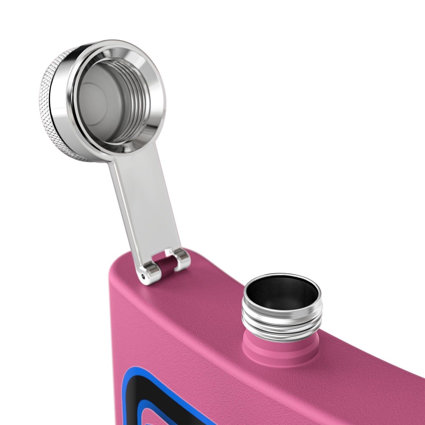 Stainless Steel Flask - Shorter Supply Design 6oz -Short Supply