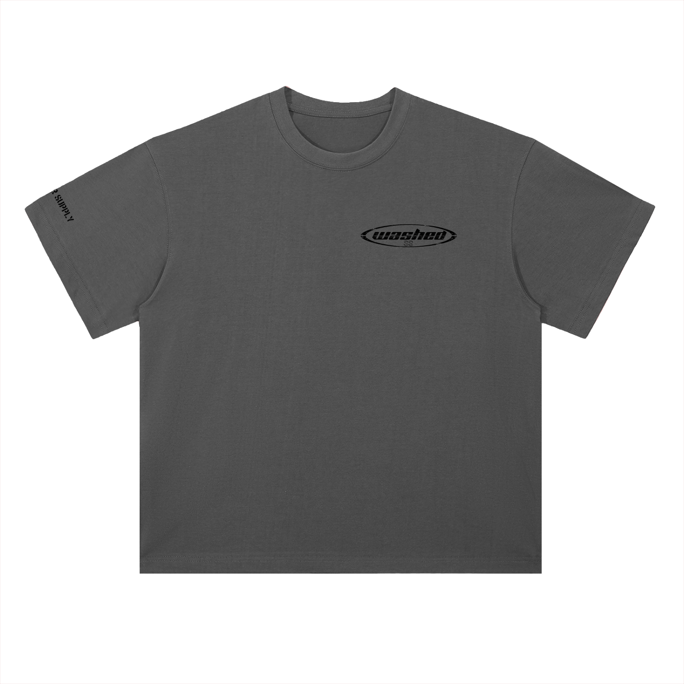 Heavyweight Drop Shoulder Cotton T-Shirt