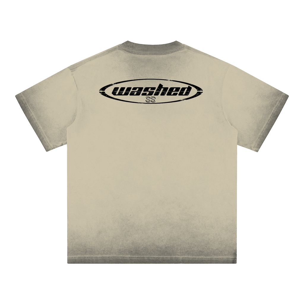 Reverse Dyed Loose Cotton T-Shirt