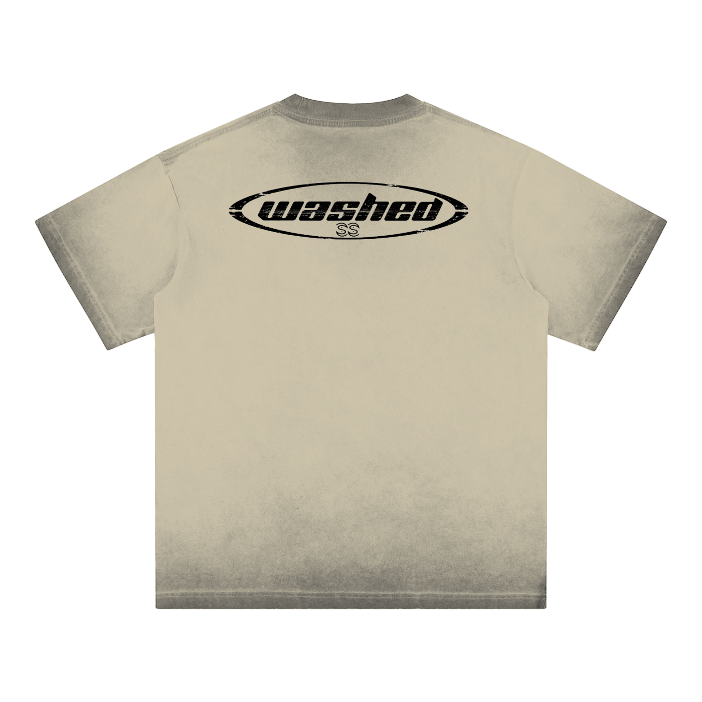 Reverse Dyed Loose Cotton T-Shirt
