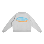 BoardSpray Mock-Neck Crew Sweatshirt