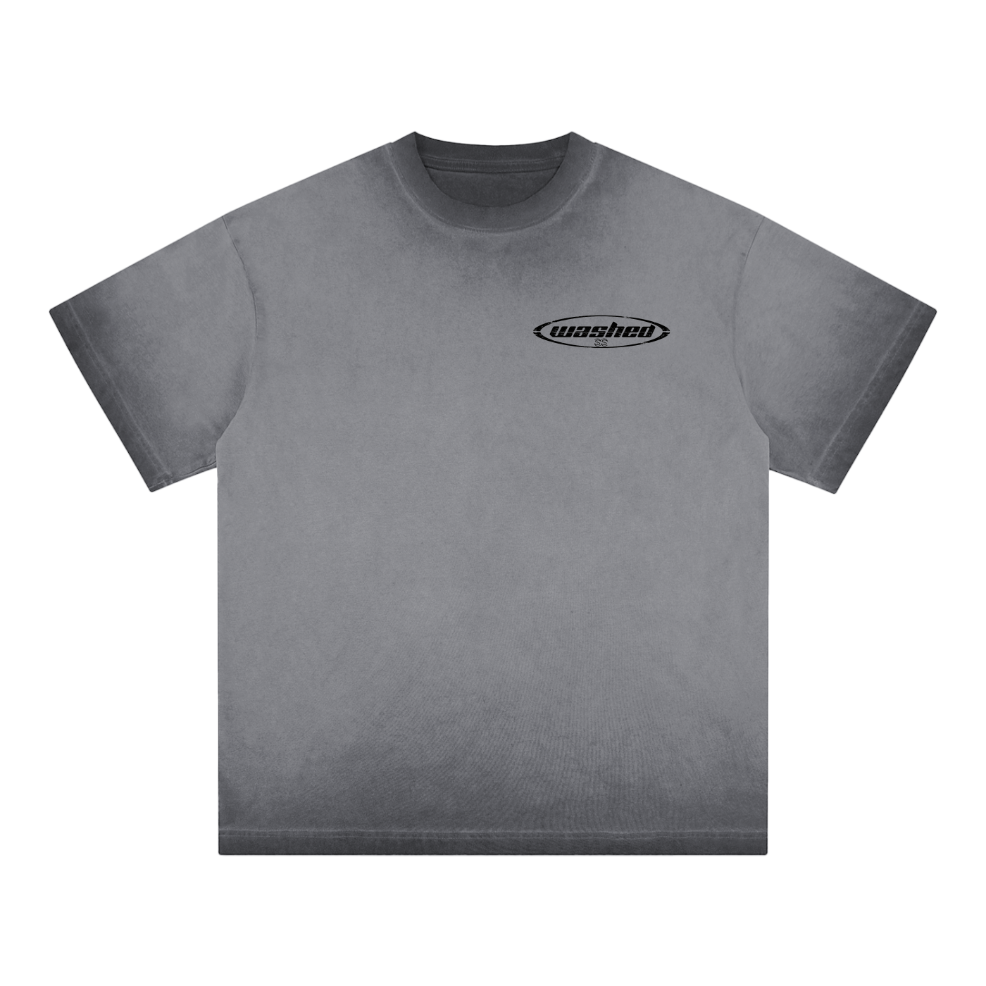 Reverse Dyed Loose Cotton T-Shirt