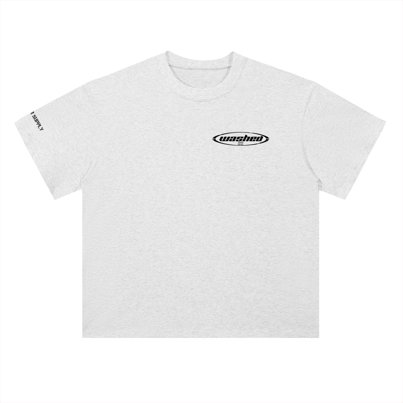 Heavyweight Drop Shoulder Cotton T-Shirt