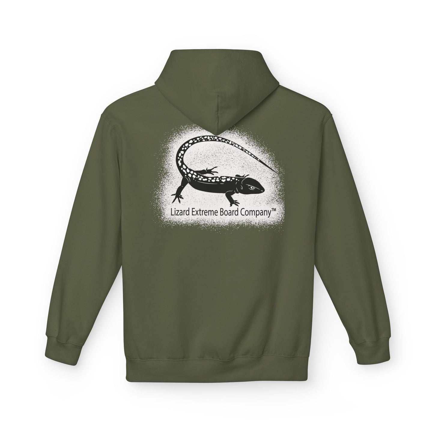 Lizard Extreme Board Company Hoodie - Unisex Midweight Softstyle Fleece