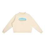 BoardSpray Mock-Neck Crew Sweatshirt