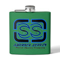 Stainless Steel Flask - Shorter Supply Design 6oz -Short Supply