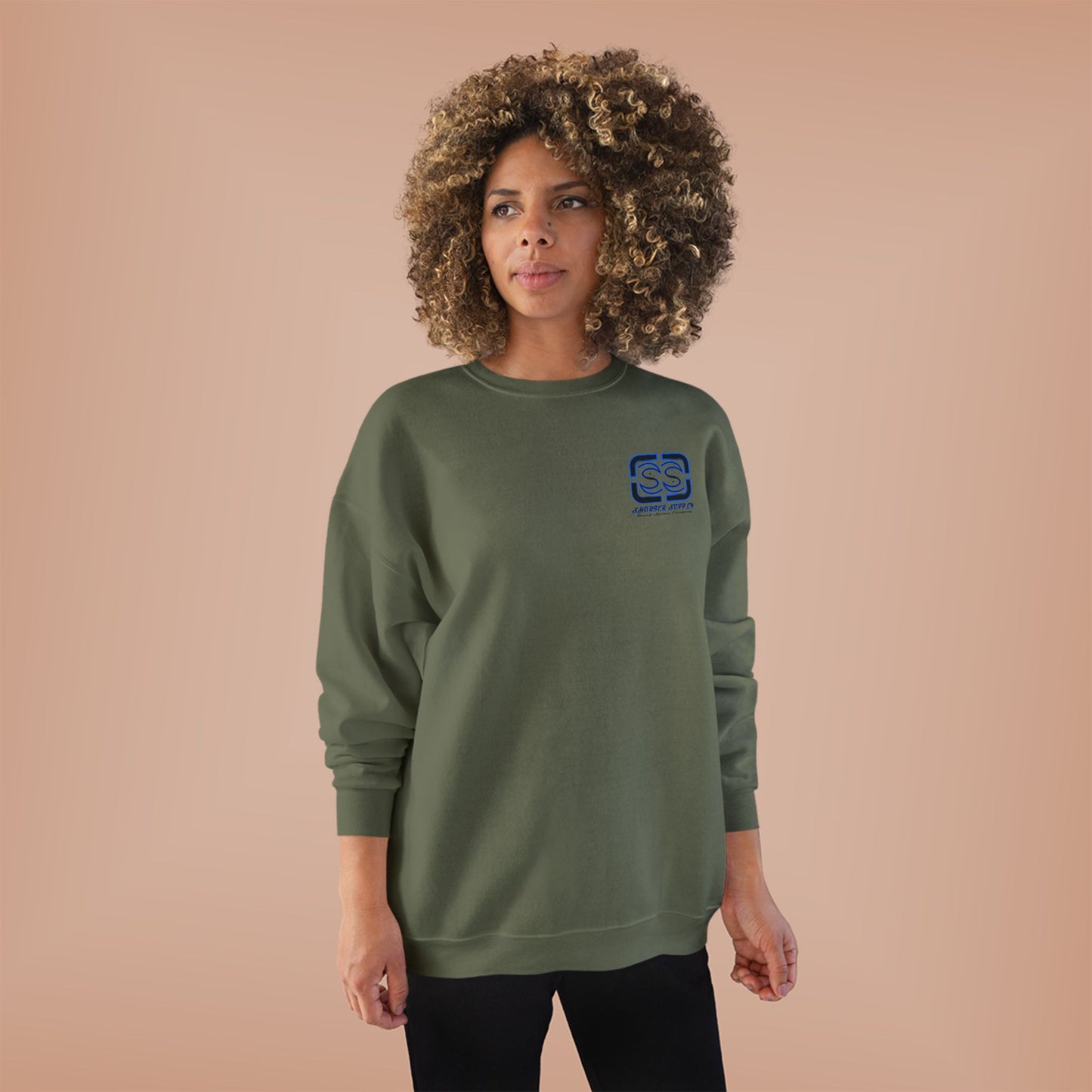 Eco-Friendly Unisex Crewneck Sweatshirt -Shorter Supply