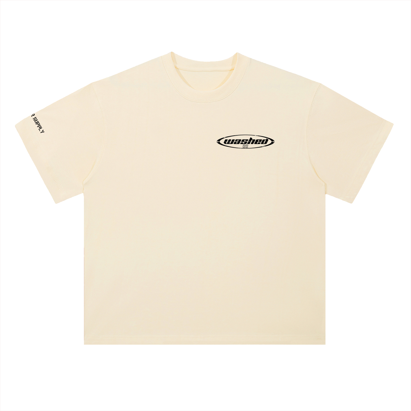 Heavyweight Drop Shoulder Cotton T-Shirt