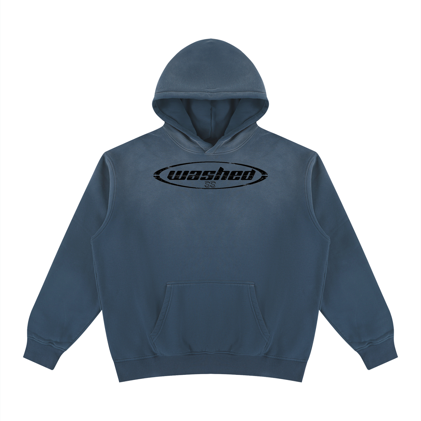 Unisex Vintage Wash Fleece Hoodie