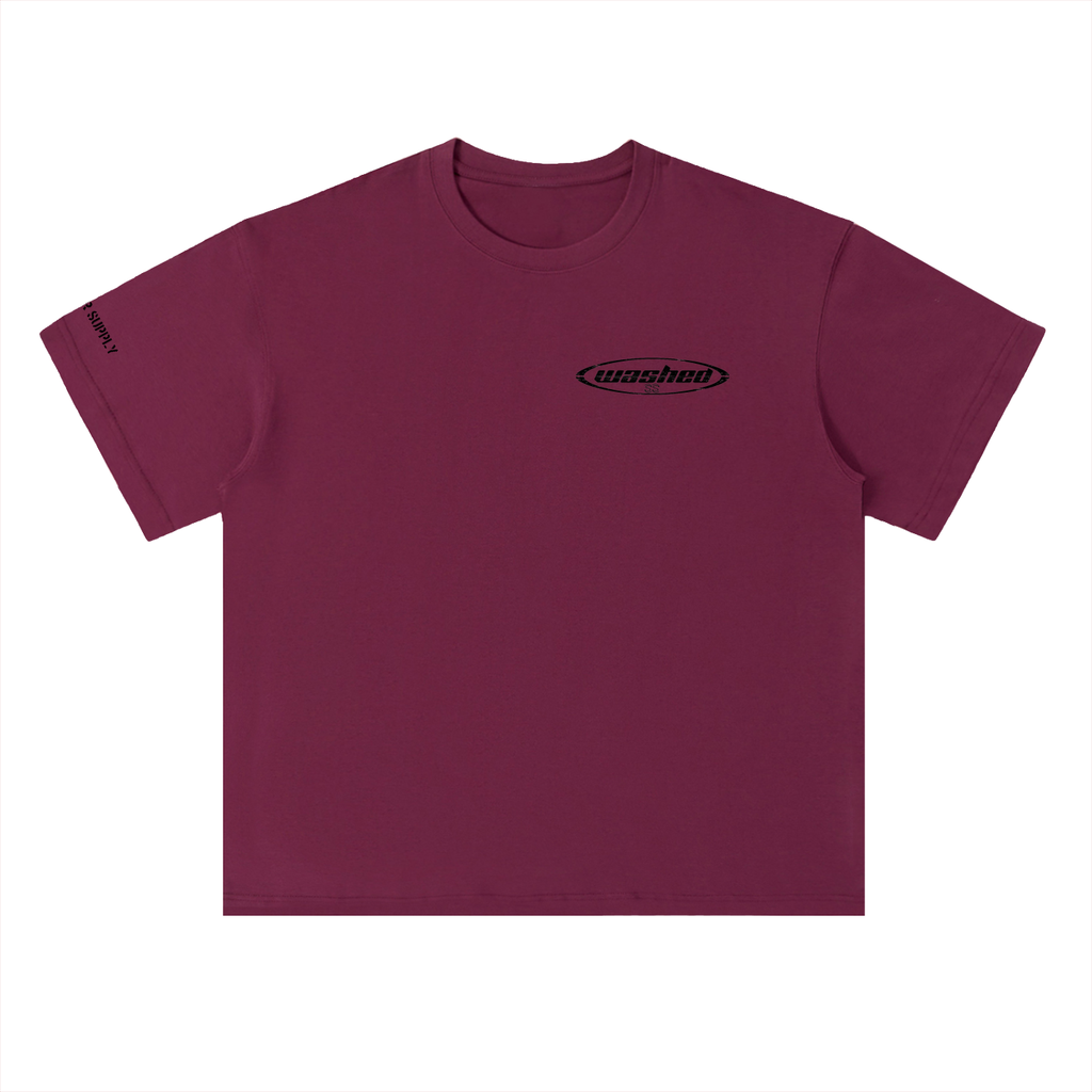 Heavyweight Drop Shoulder Cotton T-Shirt
