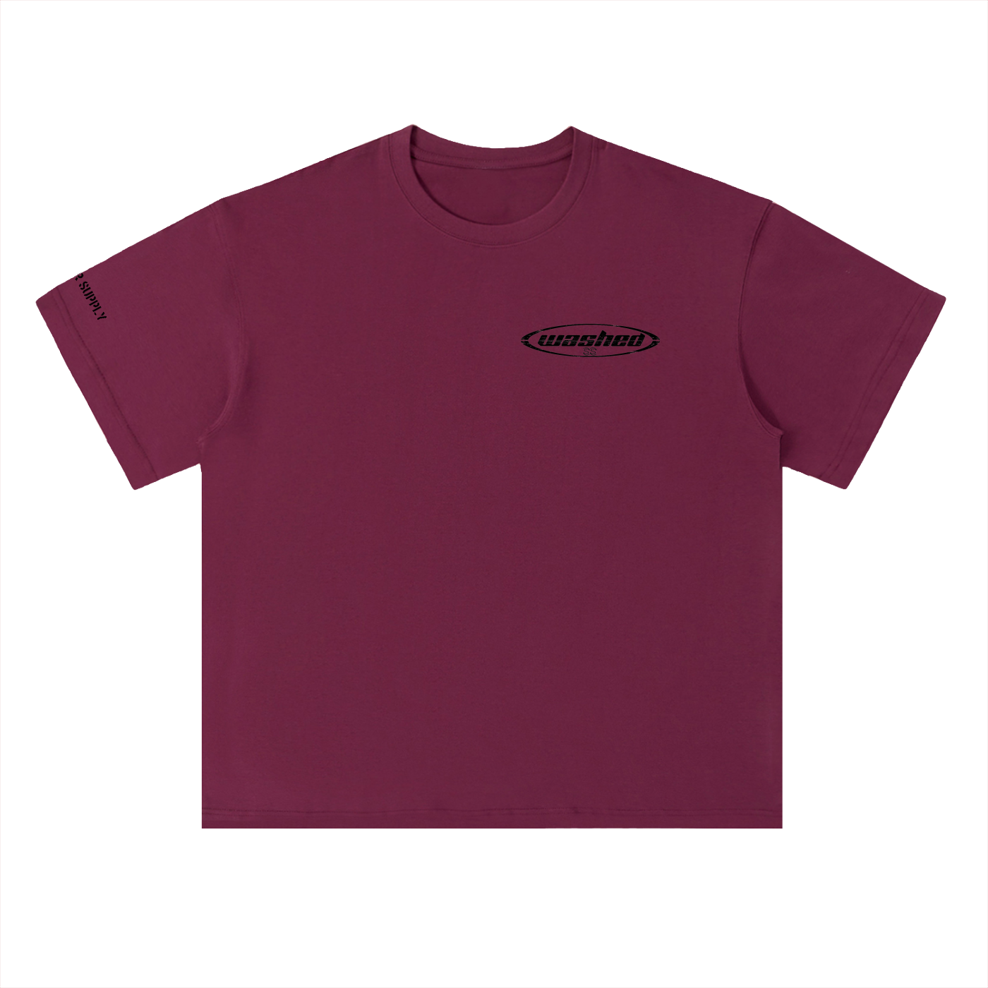 Heavyweight Drop Shoulder Cotton T-Shirt