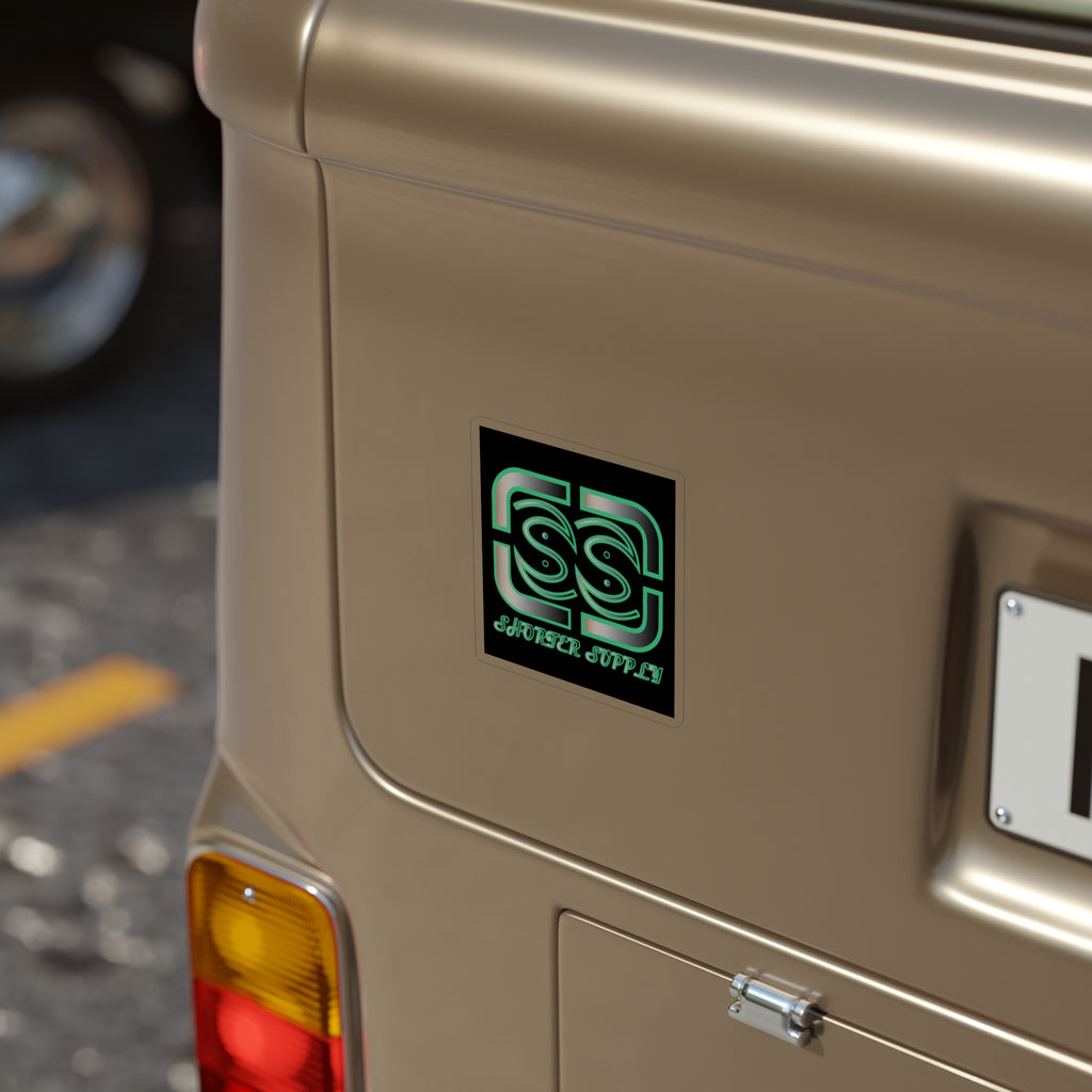 Shorter Supply Logo Sticker — Die-Cut Outdoor Vinyl