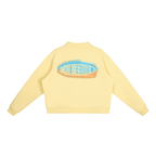 BoardSpray Mock-Neck Crew Sweatshirt