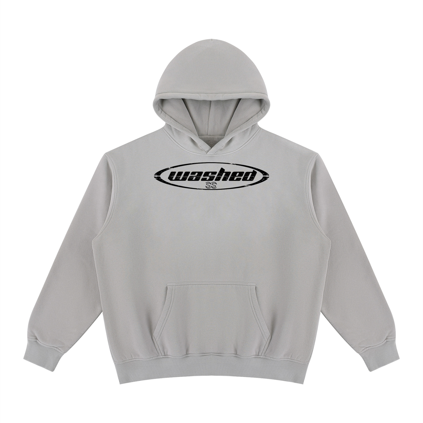 Unisex Vintage Wash Fleece Hoodie