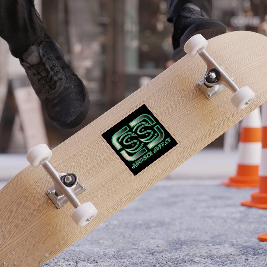 Shorter Supply Logo Sticker — Die-Cut Outdoor Vinyl
